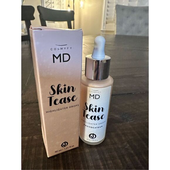 Cosmyfy Highlighter Skin Tease Highlighter Drops Shade Provacateur New - Picture 1 of 2